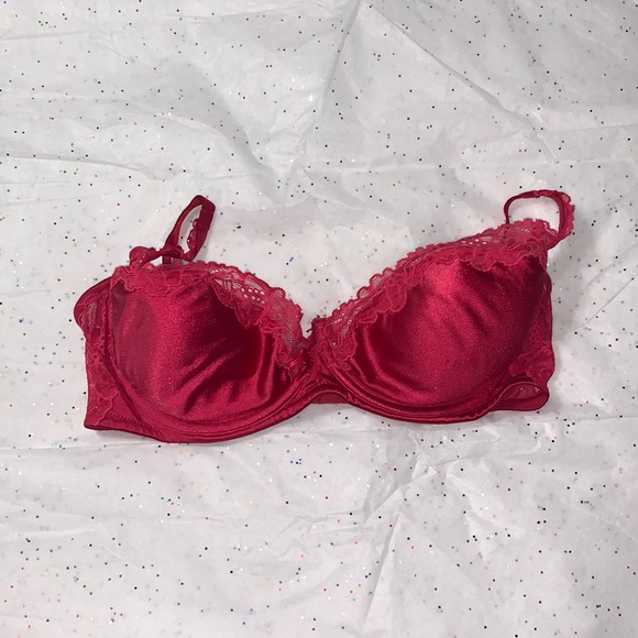 Victoria's Secret Other - Victoria secret 36d vintage push up bra super rare red